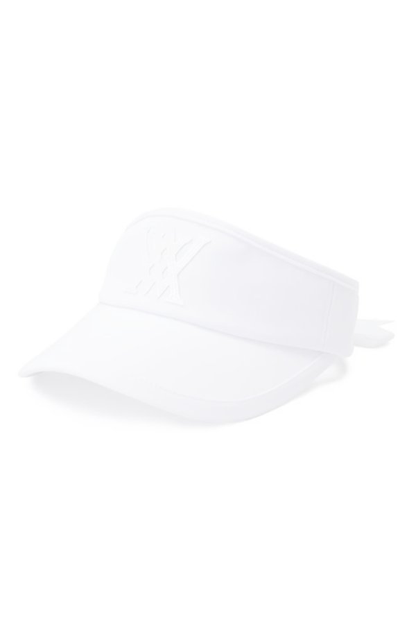 画像1:  {SOLD} アニュー ゴルフ ANEW GOLF WOMEN ESSENTIAL RIBBON TIE VISOR（レディース）{-BEA} (1)
