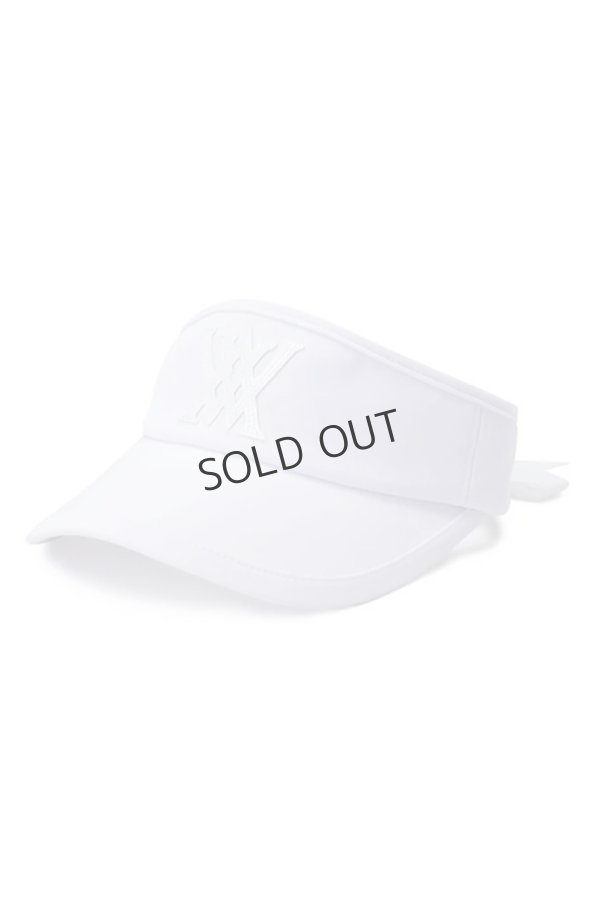 画像1: アニュー ゴルフ ANEW GOLF WOMEN ESSENTIAL RIBBON TIE VISOR（レディース）{-BEA} (1)