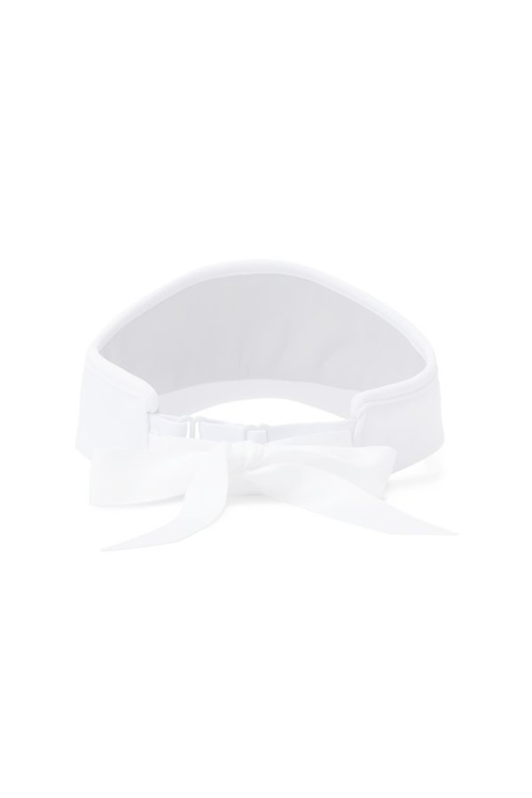画像2:  {SOLD} アニュー ゴルフ ANEW GOLF WOMEN ESSENTIAL RIBBON TIE VISOR（レディース）{-BEA} (2)