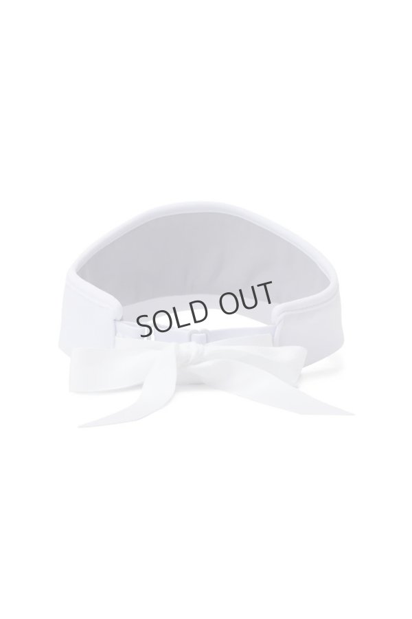 画像2: アニュー ゴルフ ANEW GOLF WOMEN ESSENTIAL RIBBON TIE VISOR（レディース）{-BEA} (2)