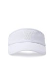 画像4: アニュー ゴルフ ANEW GOLF WOMEN ESSENTIAL RIBBON TIE VISOR（レディース）{-BEA} (4)
