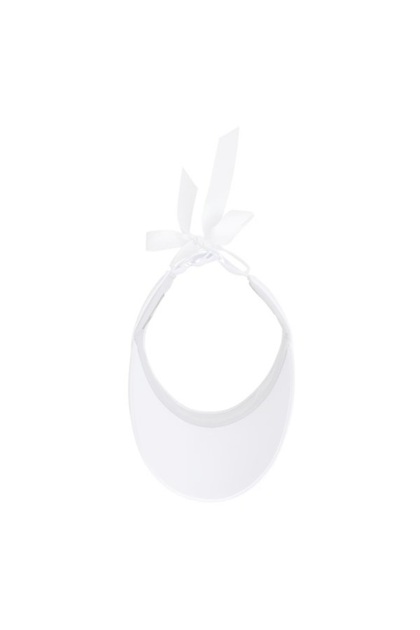 画像7:  {SOLD} アニュー ゴルフ ANEW GOLF WOMEN ESSENTIAL RIBBON TIE VISOR（レディース）{-BEA} (7)