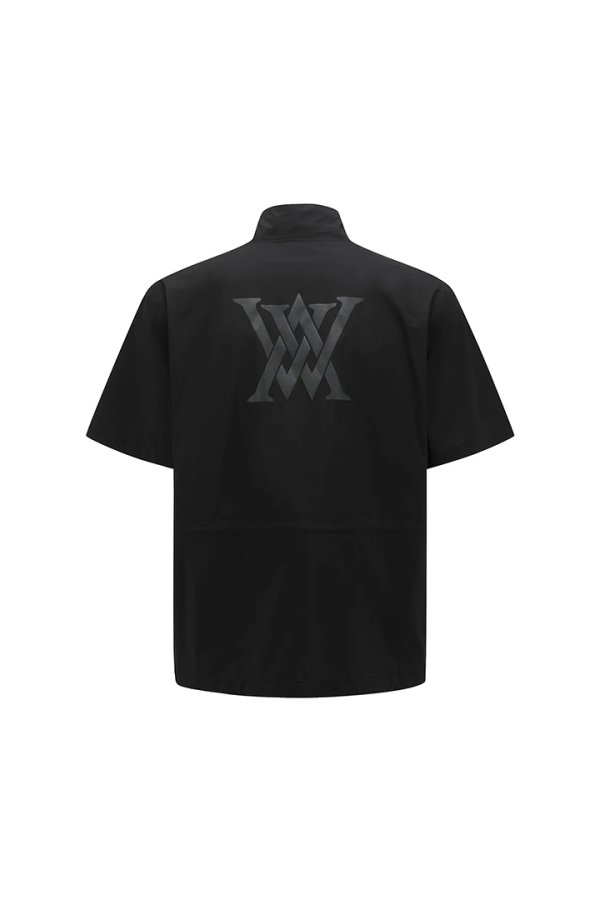 画像2: アニュー ゴルフ ANEW GOLF MEN LOGO HALF ZIP ANORAK{-BFS} (2)
