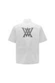 画像2: アニュー ゴルフ ANEW GOLF MEN LOGO HALF ZIP ANORAK{-BFS} (2)
