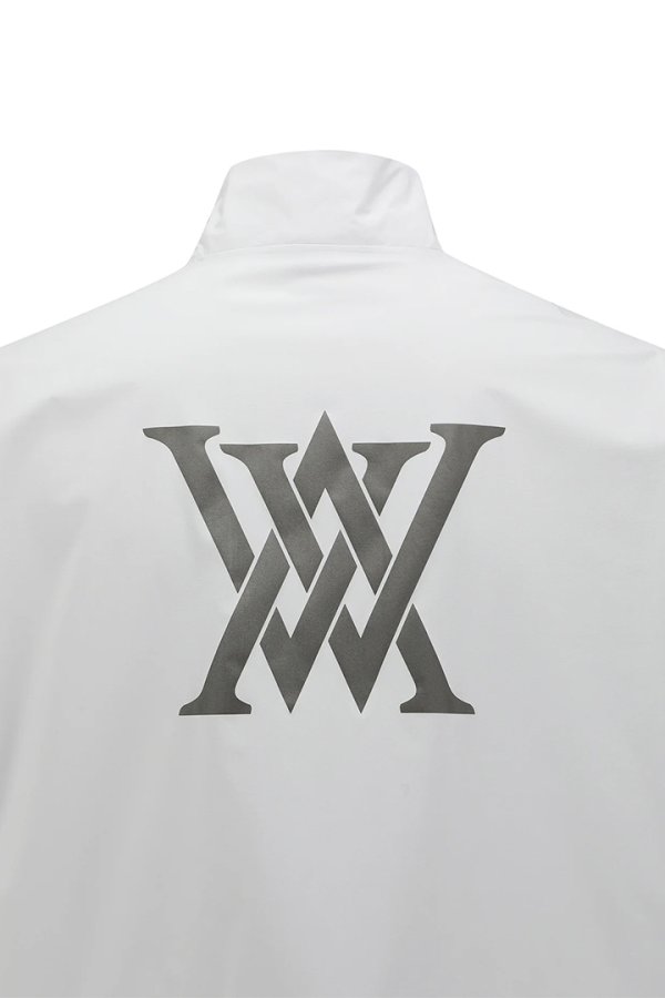 画像8: アニュー ゴルフ ANEW GOLF MEN LOGO HALF ZIP ANORAK{-BFS} (8)