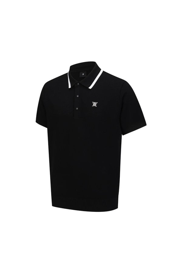 画像3: アニュー ゴルフ ANEW GOLF MEN ROPE LOGO SHORT SLEEVE T-SHIRT{-BFS} (3)