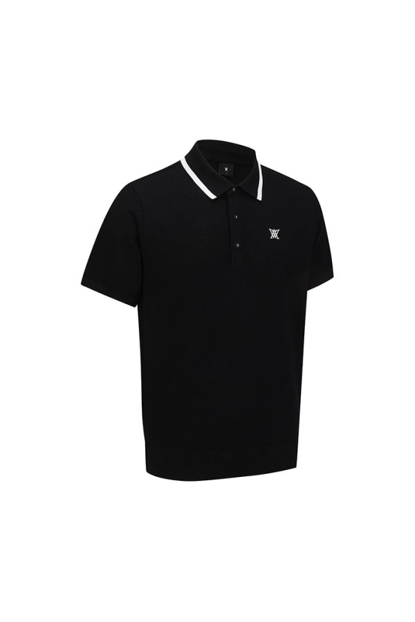 画像4: アニュー ゴルフ ANEW GOLF MEN ROPE LOGO SHORT SLEEVE T-SHIRT{-BFS} (4)