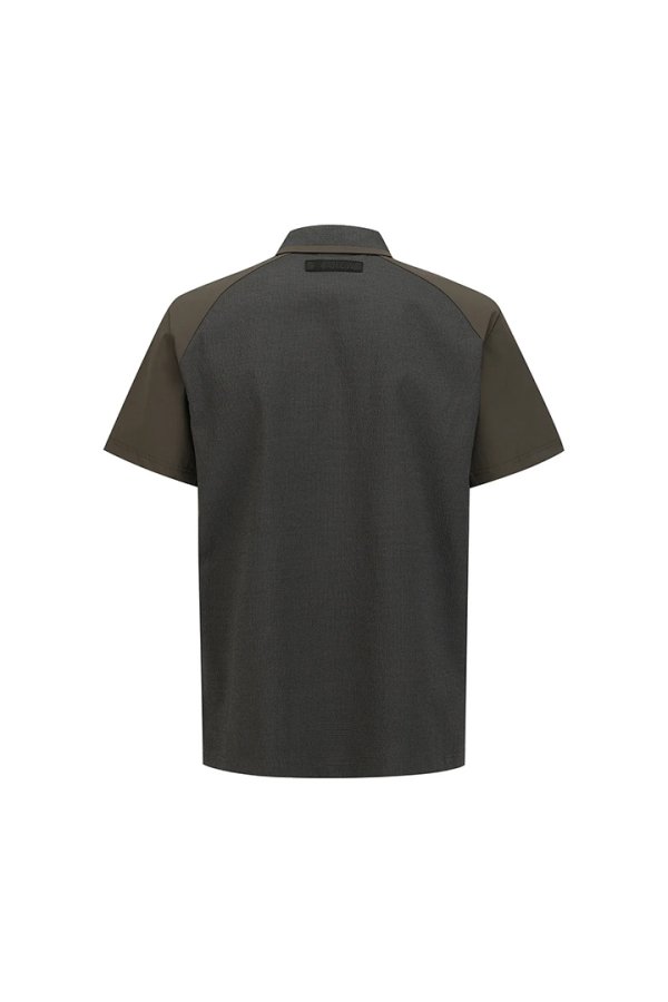 画像2: アニュー ゴルフ ANEW GOLF MEN BACK LOGO POINT T-SHIRT{-BFS} (2)
