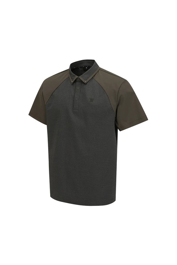 画像3: アニュー ゴルフ ANEW GOLF MEN BACK LOGO POINT T-SHIRT{-BFS} (3)
