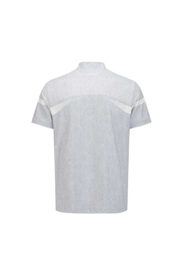 画像2: アニュー ゴルフ ANEW GOLF MEN MOCK NECK SHORT SLEEVE T-SHIRT{-BFS} (2)