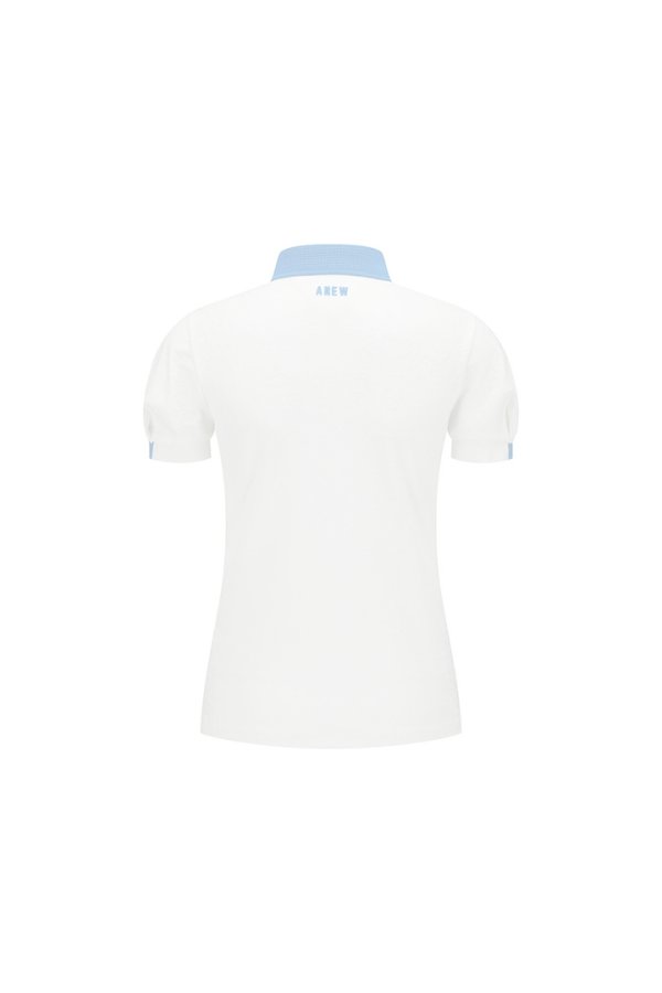 画像2:  {SOLD} アニュー ゴルフ ANEW GOLF WOMEN BACK ZIP T-SHIRT{-BFS} (2)