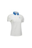 画像4: {SOLD}アニュー ゴルフ ANEW GOLF WOMEN BACK ZIP T-SHIRT{-BFS} (4)