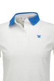 画像5: {SOLD}アニュー ゴルフ ANEW GOLF WOMEN BACK ZIP T-SHIRT{-BFS} (5)