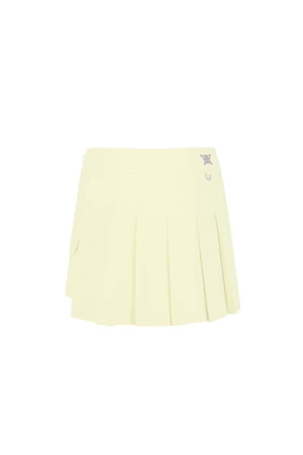 画像2:  {SOLD} アニュー ゴルフ ANEW GOLF WOMEN OVER PLEATED HALF PANTS{-BFS} (2)