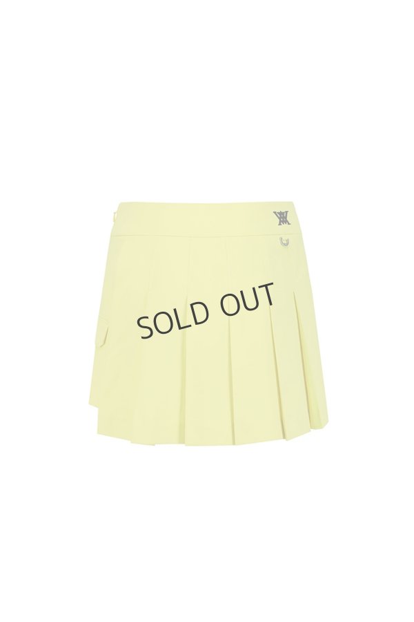 画像2: アニュー ゴルフ ANEW GOLF WOMEN OVER PLEATED HALF PANTS{-BFS} (2)