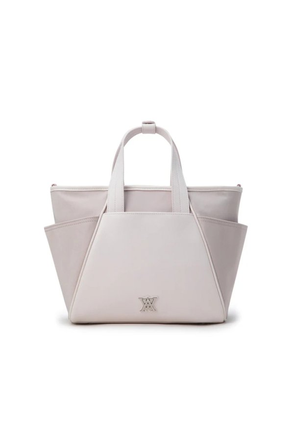 画像2: アニュー ゴルフ ANEW GOLF UNISEX TWO TONE TOTE BAG{-BFS} (2)