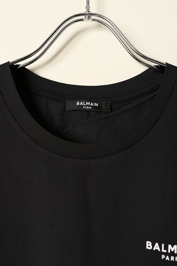 画像3: 【 30%OFF セール57,200円→40,040円】 BALMAIN バルマン Balmainロゴ エコ コットンTシャツ{-BCS} (3)