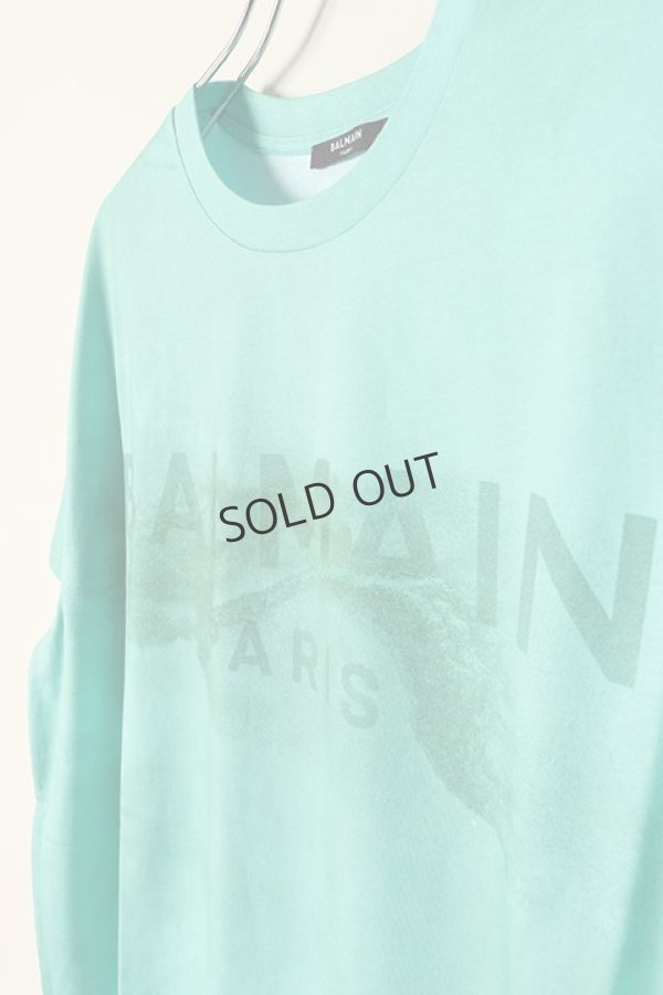 画像4: {SOLD}BALMAIN バルマン Balmain Paris デザートロゴ エココットン Tシャツ{-BCS} (4)