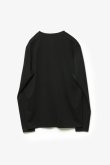 画像2: ATTACHMENT アタッチメント コットンダブルフェイス スリムフィットL/S Tシャツ{-BFS} (2)