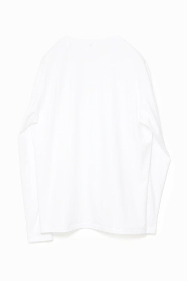 画像2: ATTACHMENT アタッチメント コットンダブルフェイス スリムフィットL/S Tシャツ{-BFS} (2)