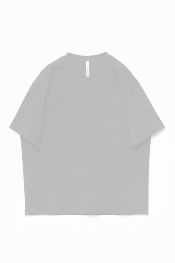 画像1:   ATTACHMENT アタッチメント コットンダブルフェイス オーバーサイズS/S Tシャツ{MCKZ0173086998-BFS} (1)