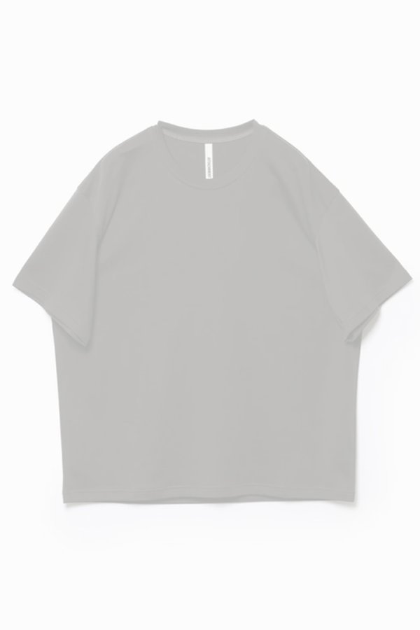 画像1:   ATTACHMENT アタッチメント コットンダブルフェイス オーバーサイズS/S Tシャツ{MCKZ0173086998-BFS} (1)