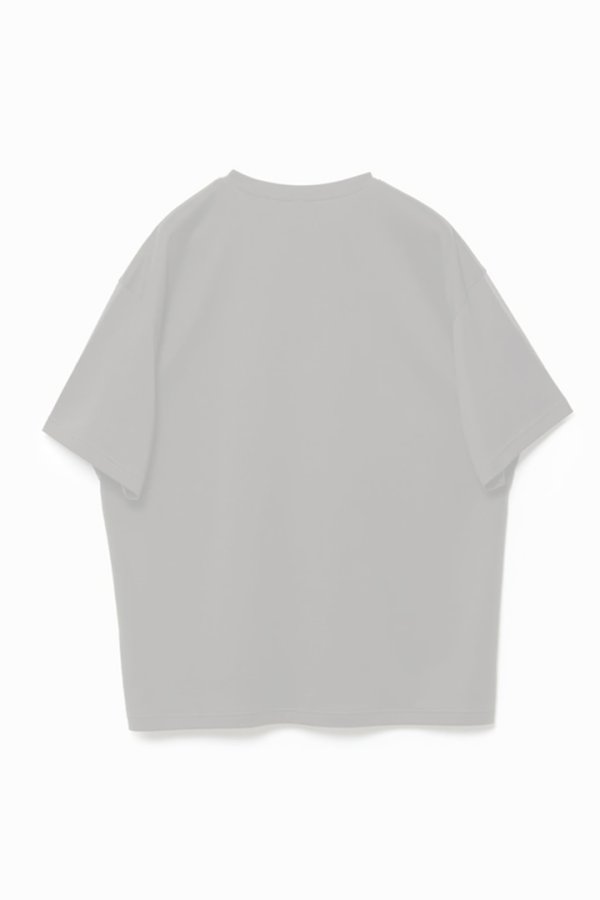 画像2:   ATTACHMENT アタッチメント コットンダブルフェイス オーバーサイズS/S Tシャツ{MCKZ0173086998-BFS} (2)