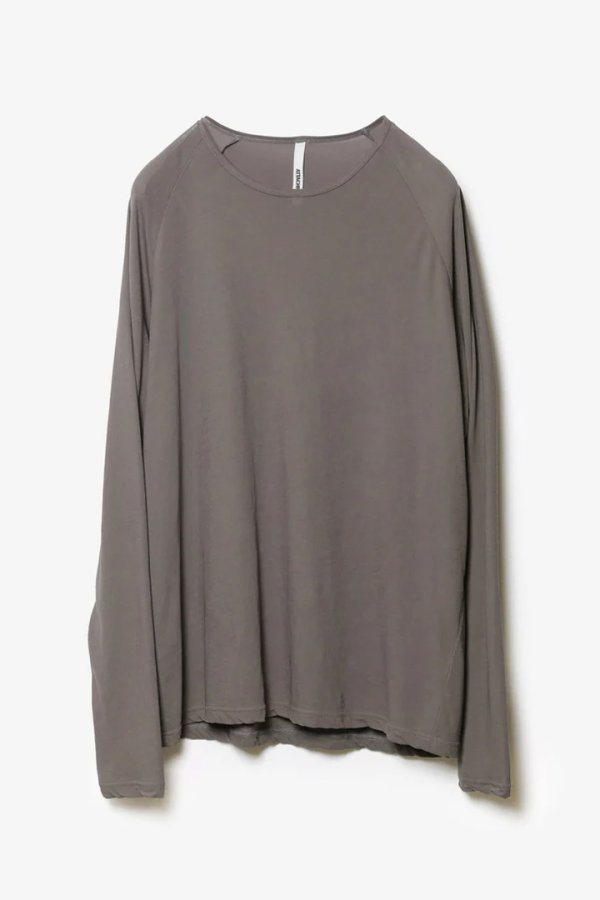 画像1: ATTACHMENT アタッチメント ハイツイストジャージー ラグランL/S Tシャツ{-BFS} (1)