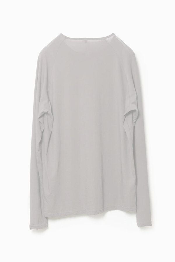 画像2: {SOLD}ATTACHMENT アタッチメント ハイツイストジャージー ラグランL/S Tシャツ{-BFS} (2)