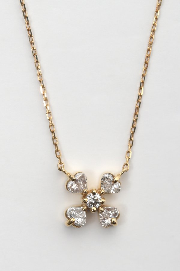画像2: 【 30%OFF セール248,600円→174,020円】 AHKAH アーカー フォーチュンハートネックレス{AK1408010100-AIA} (2)