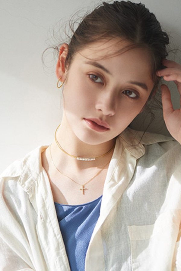 画像6: 【 30%OFF セール169,400円→118,580円】 AHKAH アーカー ビリーヴフープピアス{AK1624010400-BJA} (6)