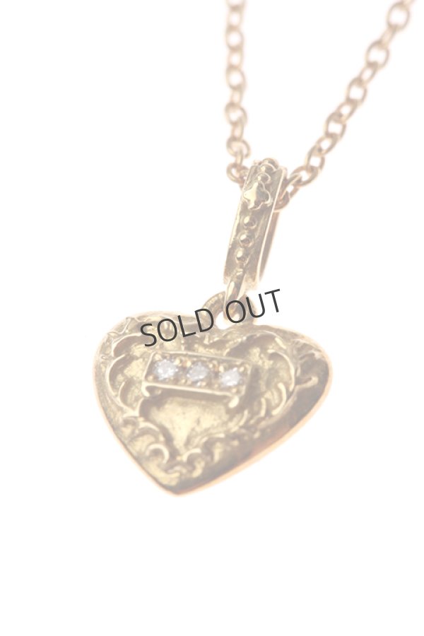 画像2: AHKAH アーカー ミニロマネスクハートネックレス{AK1038010100-} (2)