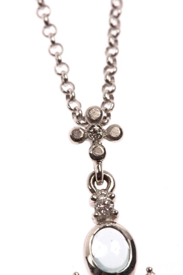 画像3: 【 30%OFF セール213,400円→149,380円】 AHKAH アーカー ロスボランテロングクロスネックレス{AK0747100100-} (3)