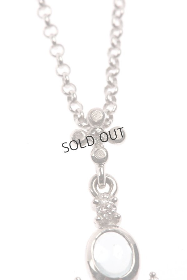 画像3: {SOLD}AHKAH アーカー ロスボランテロングクロスネックレス{AK0747100100-} (3)