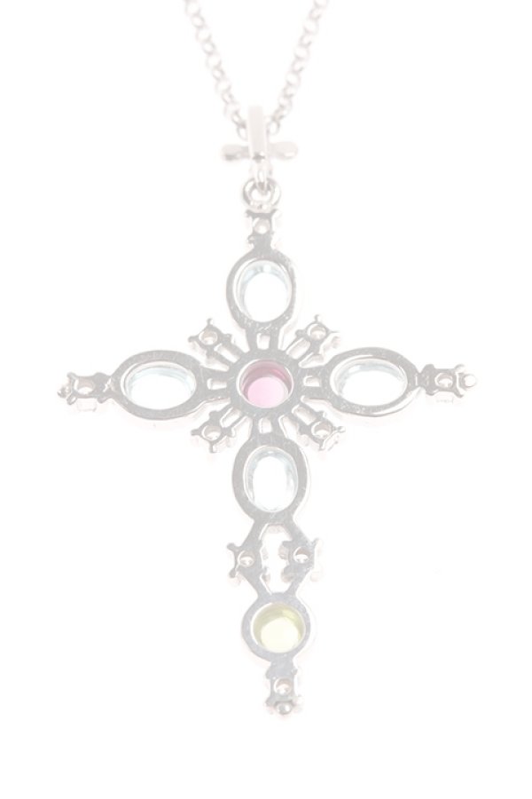 画像4:  {SOLD} AHKAH アーカー ロスボランテロングクロスネックレス{AK0747100100-} (4)