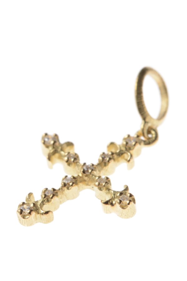 画像2: 【 30%OFF セール39,600円→27,720円】 AHKAH アーカー レメディクロスチャーム{AK0788010700-} (2)