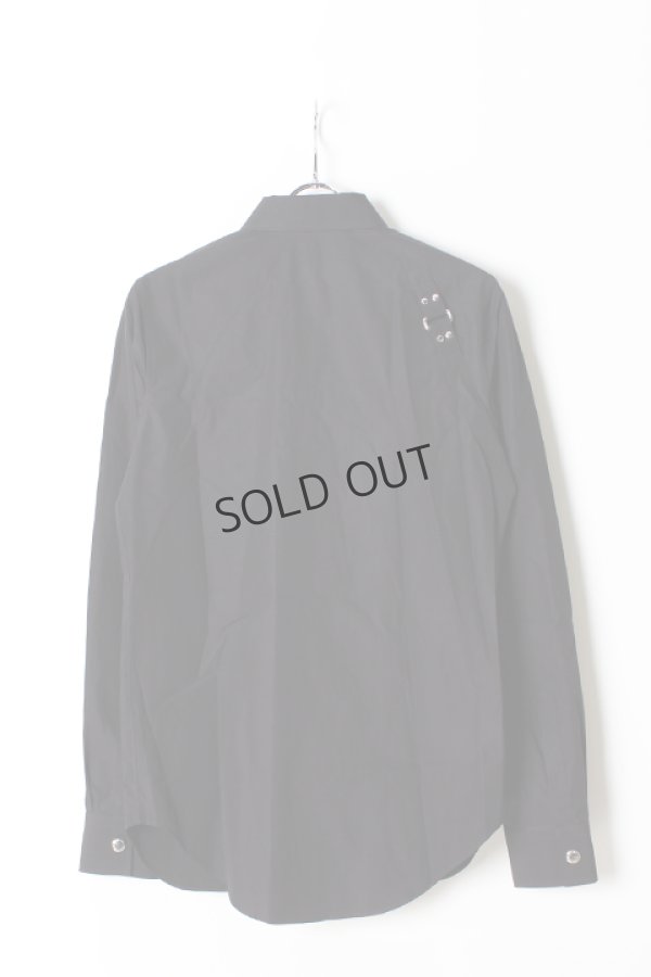 画像2: {SOLD}ALEXANDER MCQUEEN アレキサンダー・マックイーン HARNESS COTTON SHIRT{-AHA} (2)