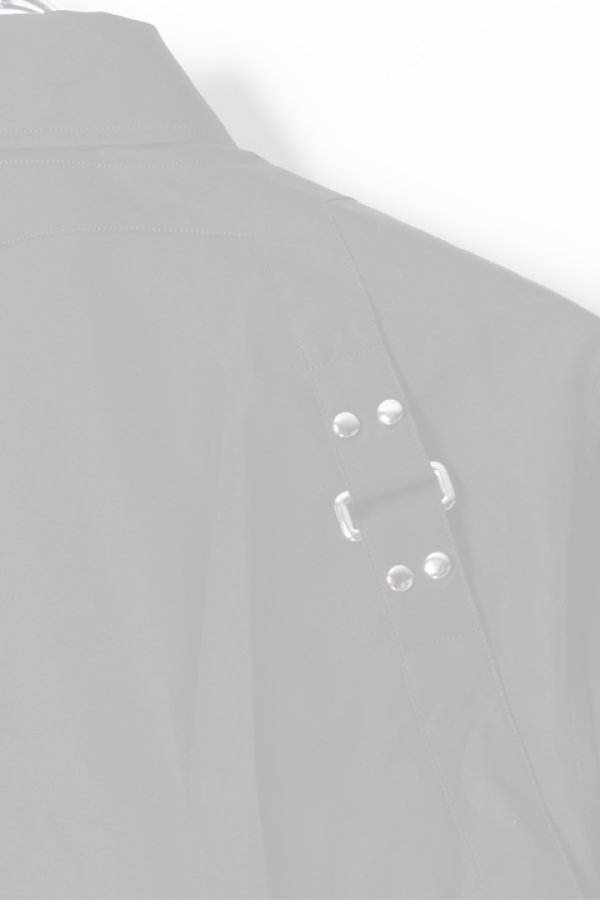 画像4:   ALEXANDER MCQUEEN アレキサンダー・マックイーン HARNESS COTTON SHIRT{-AHA} (4)