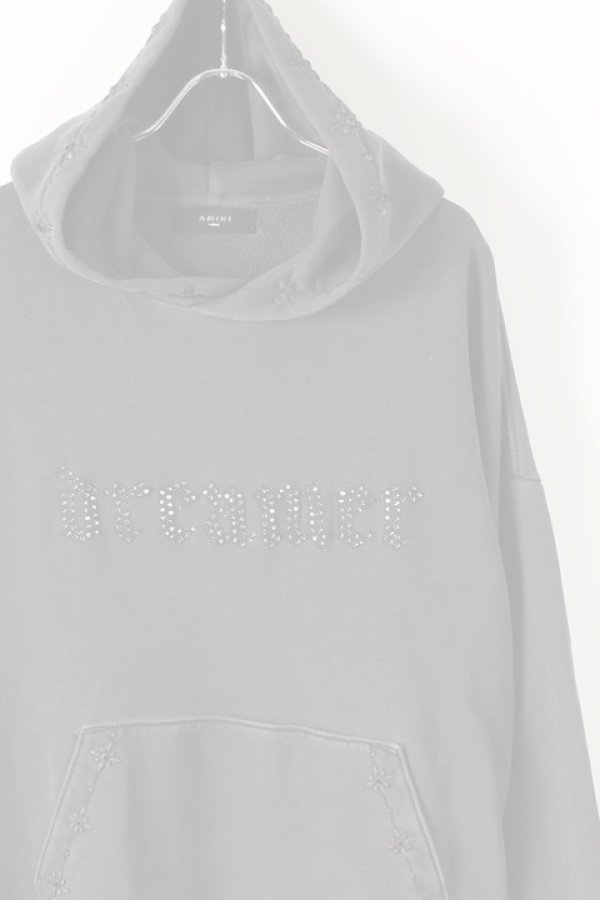 画像3:  {SOLD} AMIRI アミリ DREAMER STUDDED HOODIE {-AIA}  :AM-1909-02-BLK-L  (3)