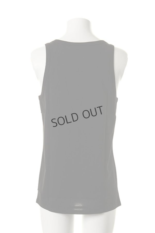 画像2: {SOLD}ato アトウ コットン88/2 ハイゲージ天竺タンクトップ{-AFS} (2)