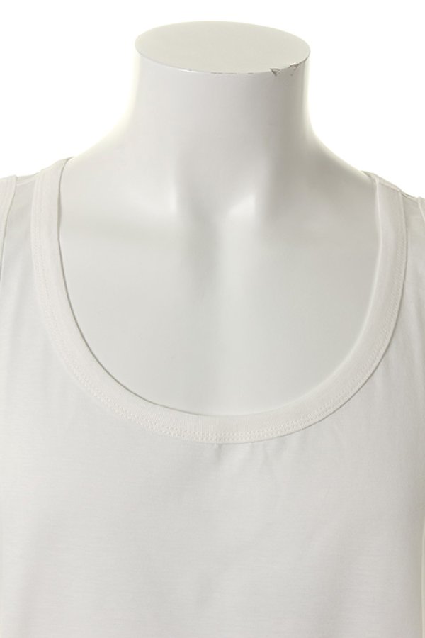 画像4: ato アトウ コットン88/2 ハイゲージ天竺タンクトップ{-AFS} (4)