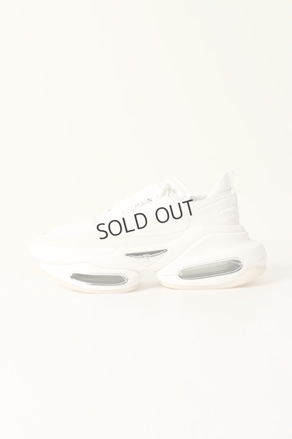 画像5: {SOLD}BALMAIN バルマン BH1 SHOES B BOLD LOW-PUFFY NEOPRENE&CALF{-BCS} (5)