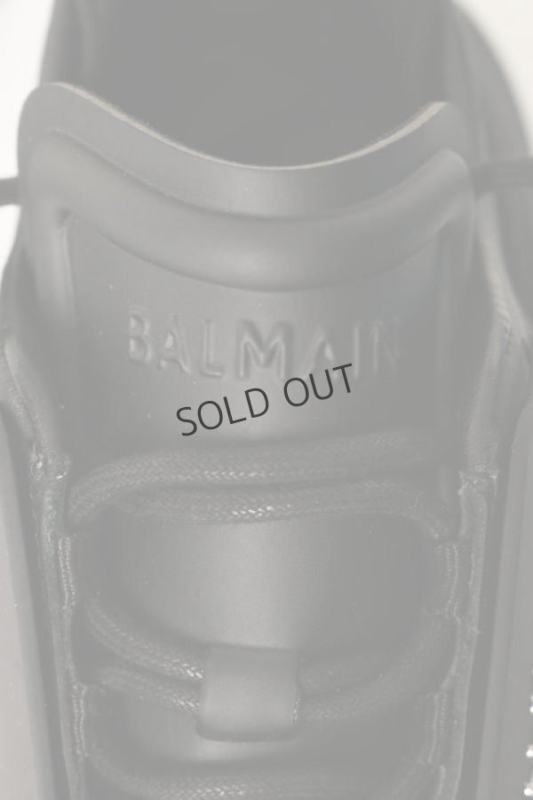画像4: {SOLD}BALMAIN バルマン BH1 SHOES B BOLD LOW-PUFFY NEOPRENE&CALF{-BCS} (4)