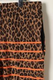 画像3: ARMED アームド LEOPARD BORDER  SHORT PANTS{-AES} (3)