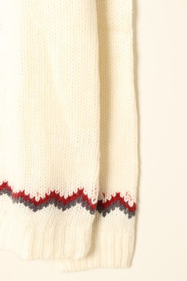 画像4: 【 30%OFF セール29,700円→20,790円】 AUI NITE アウィナイト Nordic knit{-BBA} (4)