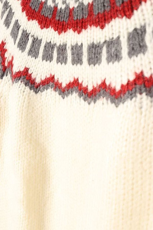 画像5: 【 30%OFF セール29,700円→20,790円】 AUI NITE アウィナイト Nordic knit{-BBA} (5)