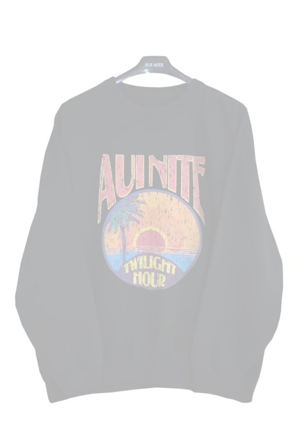 画像1:   AUI NITE アウィナイト TWILIGHT HOUR sweat{-BES} (1)