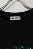 画像4: AUI NITE アウィナイト sequin logo sweat{-BFA} (4)