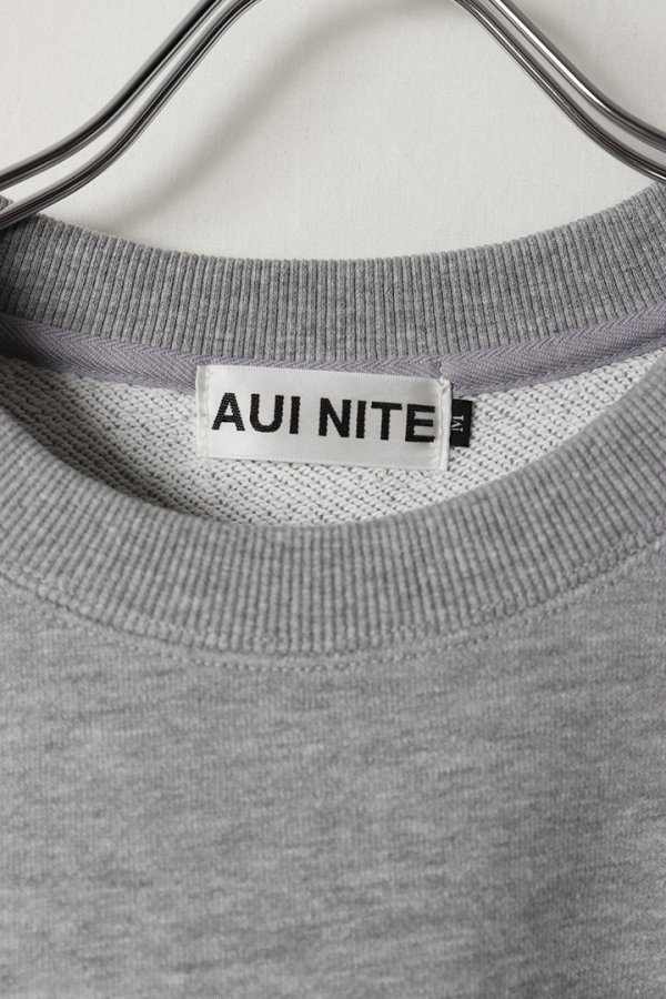 画像4: AUI NITE アウィナイト sequin logo sweat{-BFA} (4)