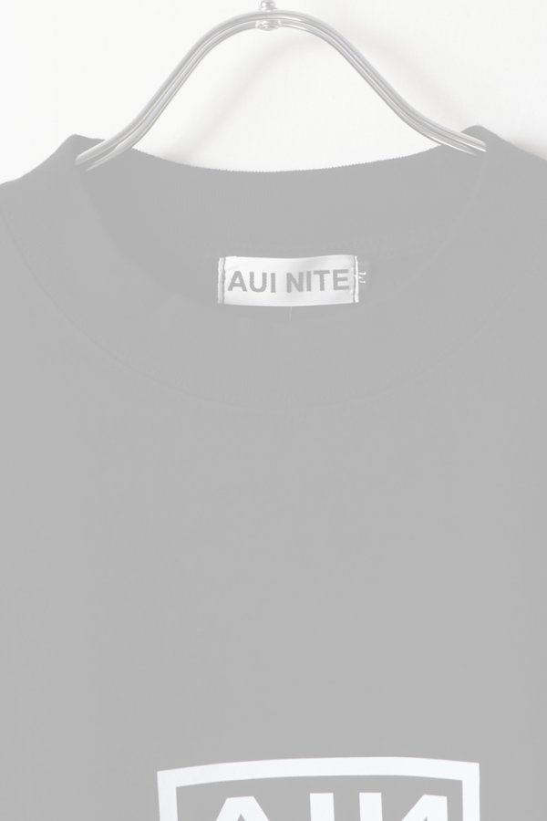 画像3:  {SOLD} AUI NITE アウィナイト AN box logo tee{-BES} (3)